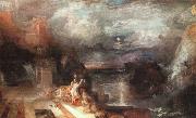 Joseph Mallord William Turner Hero and Leander oil painting artist